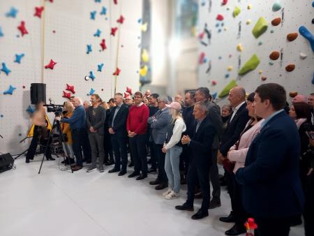 Otvoritev Plezalnega centra